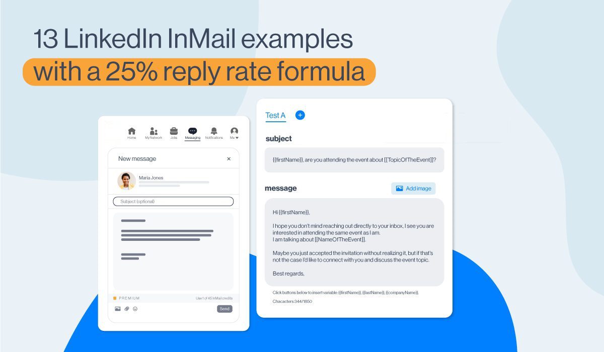LinkedIn InMail examples blog cover
