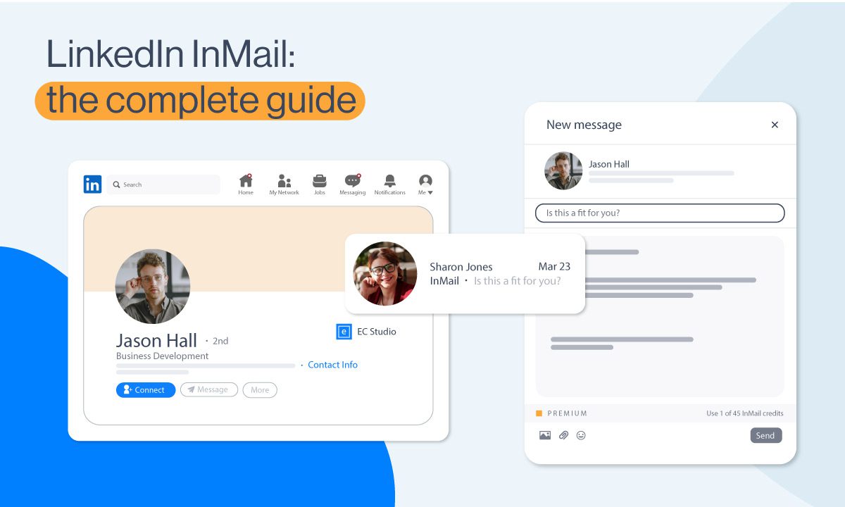 LinkedIn InMail: The complete guide blog cover