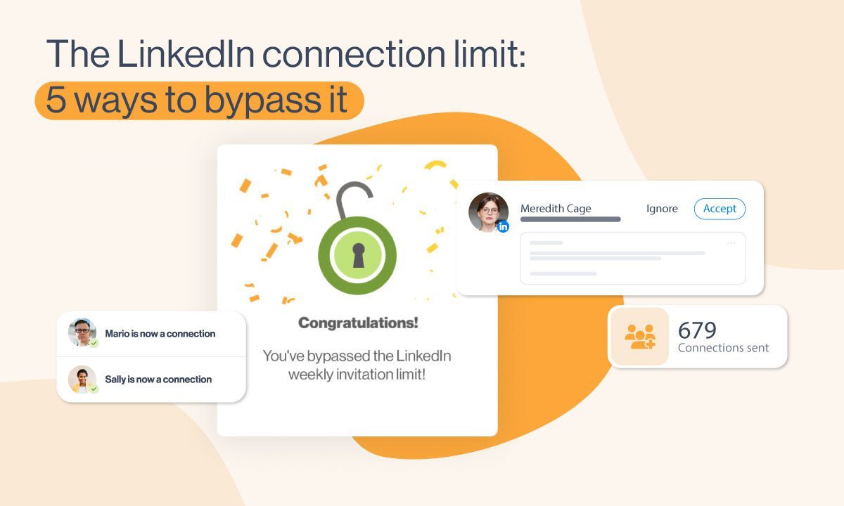 Cover image for the blog about bypassing LinkedIn connection limit