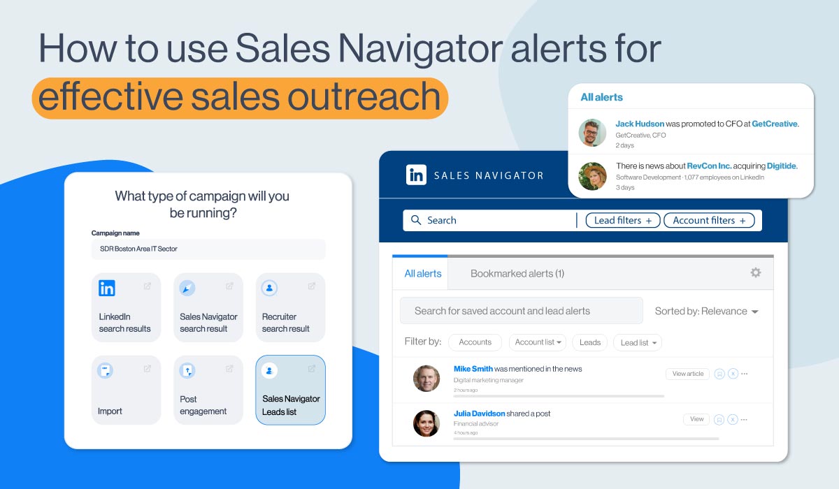 How to use Sales Navigator alerts for effective sales outreach