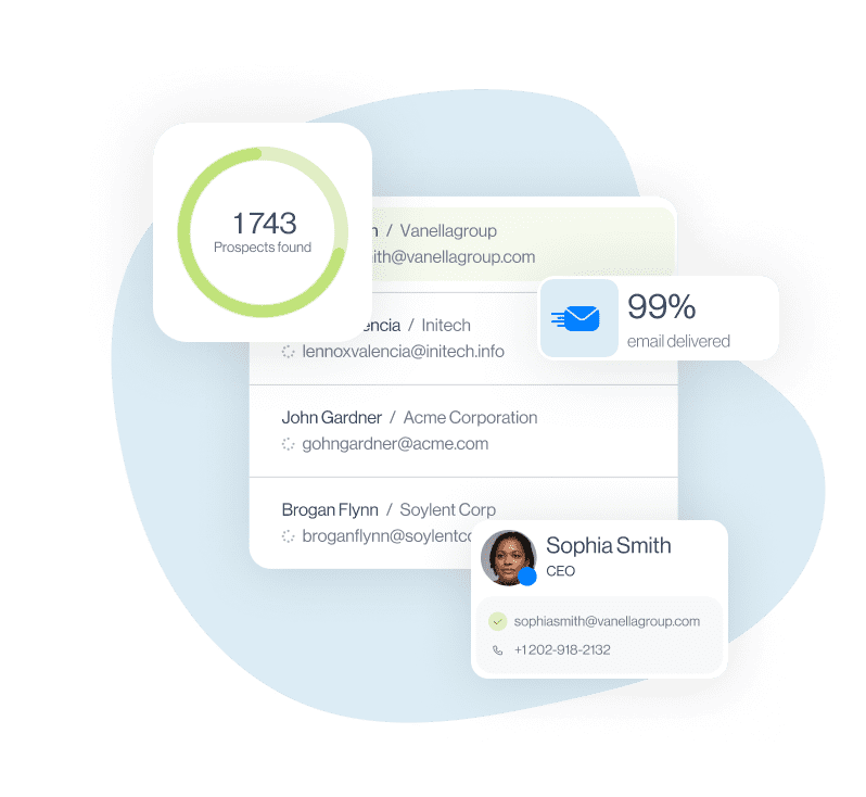 Email finder and verification hero image