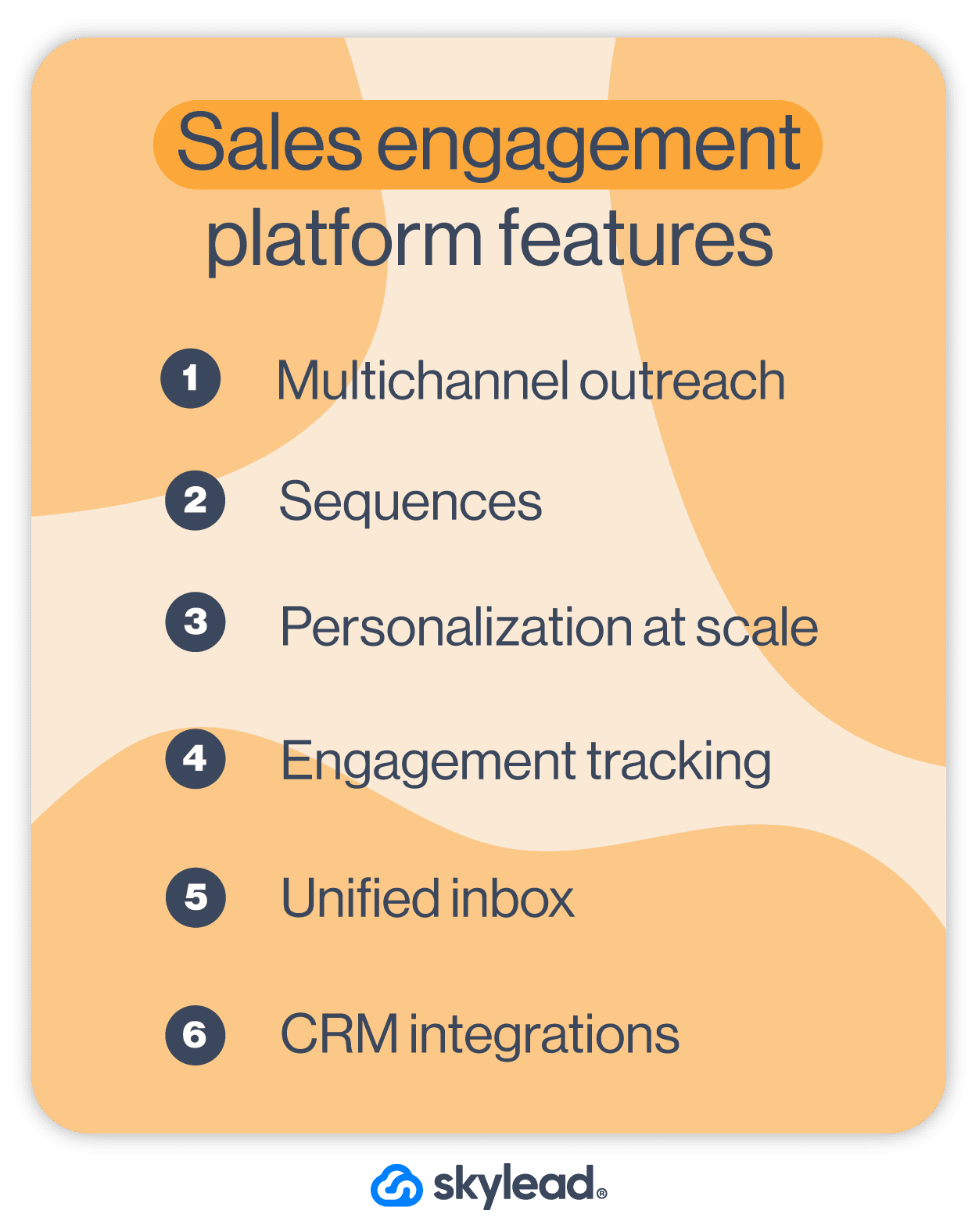 What is a sales engagmene platform and its key features